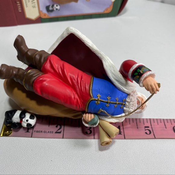 Hallmark Santa Clause & Teddy Bear Ornaments The Night Before Collection 2001 - Picture 4 of 4